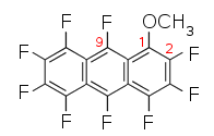Image perfluoroanthracene